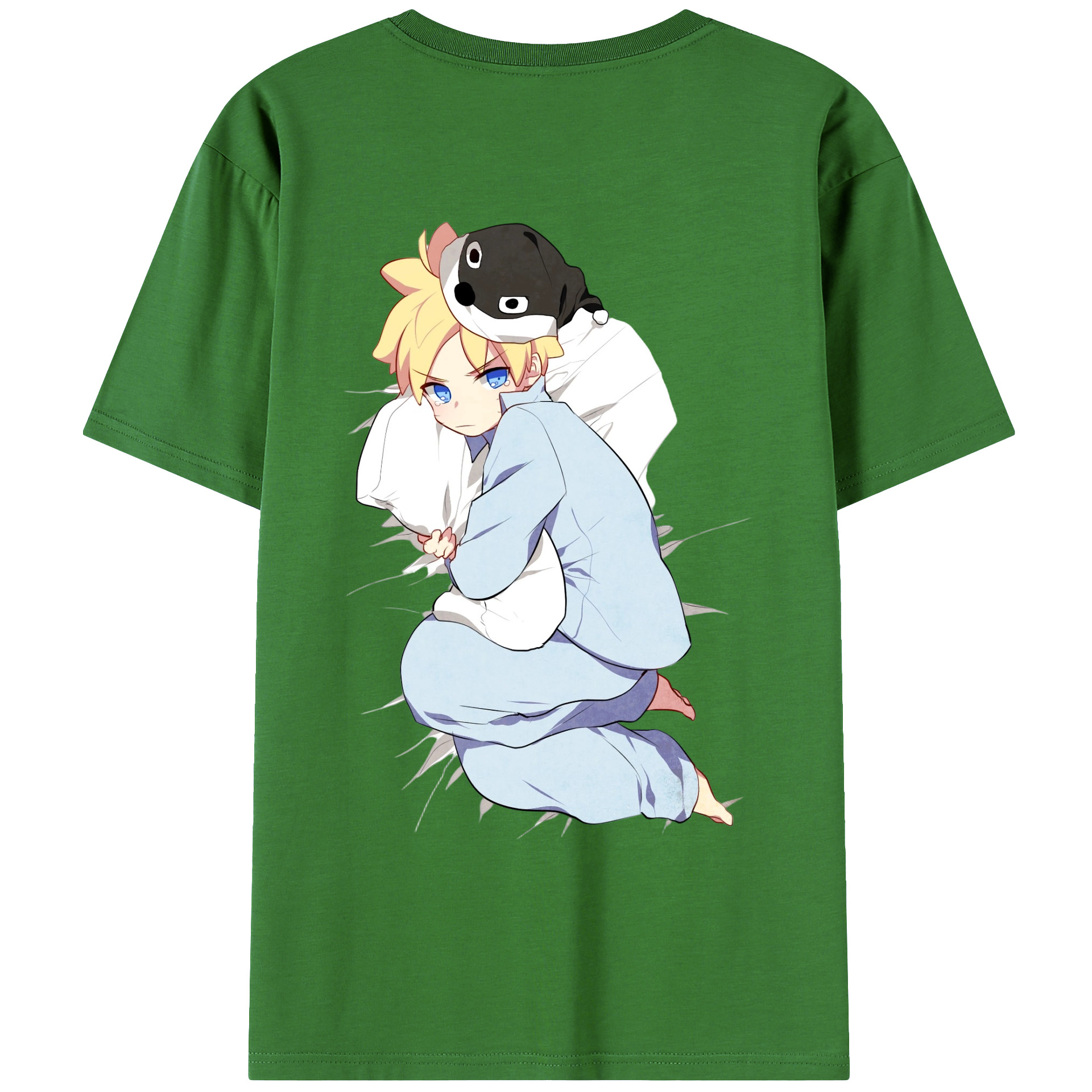 （画像用） NARUTO -ナルト- うずまき ナルト Uzumaki Naruto レディース半袖Tシャツ(バックプリント)